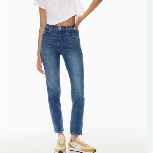 Aritzia Denim - Aritzia💗Yoko HRise Slim 28L💗EUC